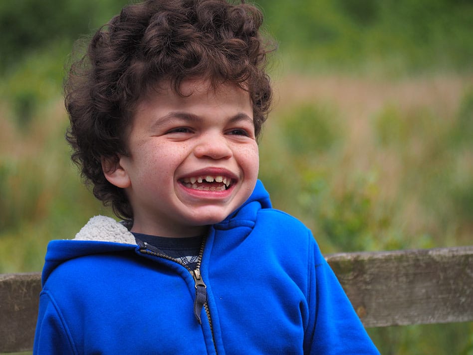 Danny who was diagnosed with Hunter syndrome at 3