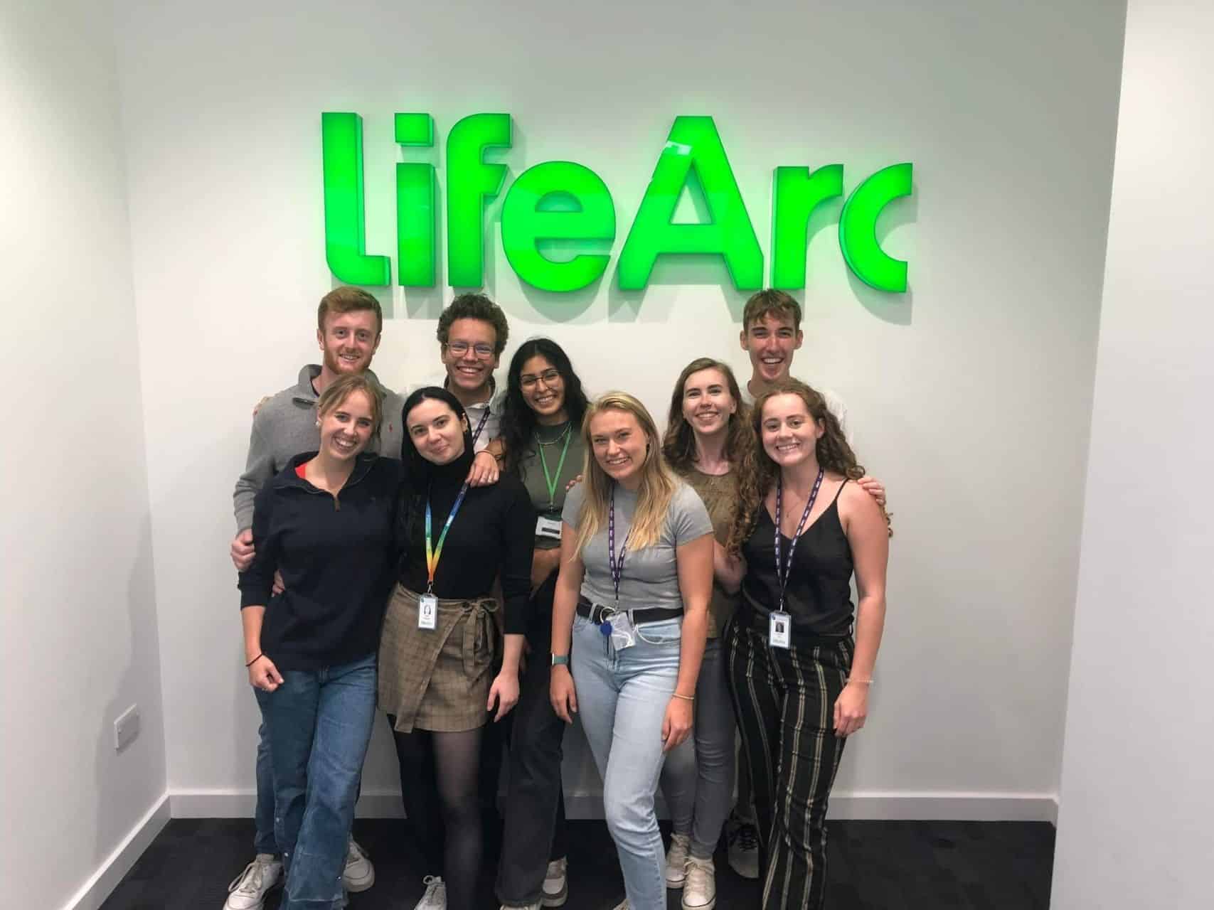 LifeArc IP Students in 2022