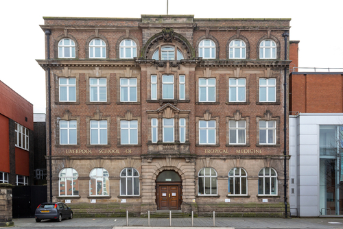 The Liverpool School of Tropical Medicine building from the front
