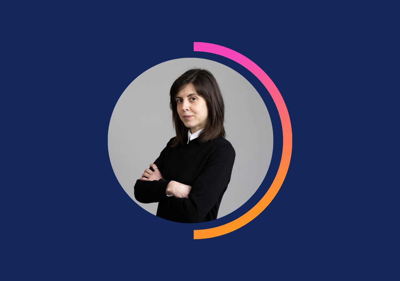 A portrait cover image of Manuela Cerina, Scientific Director at LifeArc.