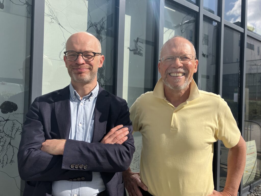 Professor Will Whiteley and Professor Emanuele Trucco