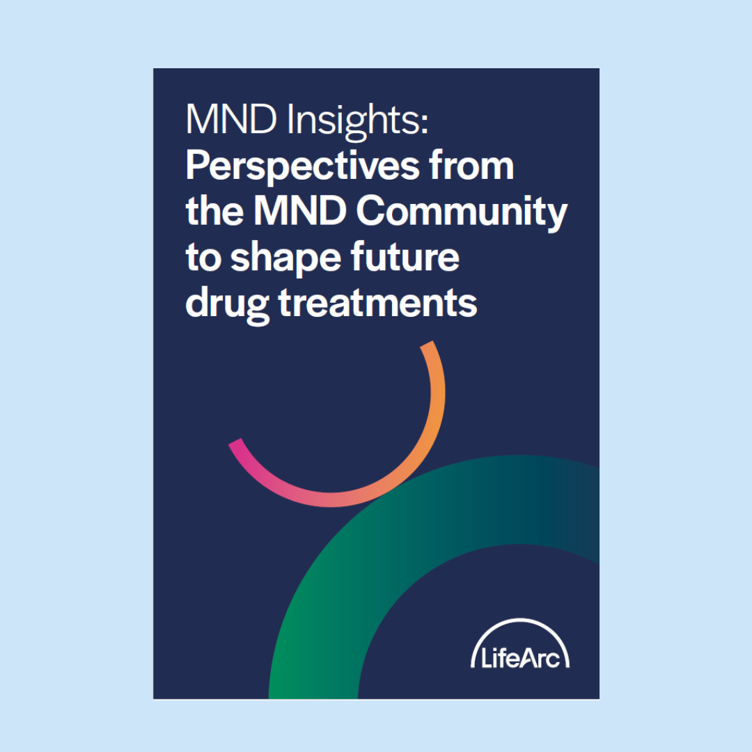 LifeArc MND insights report cover